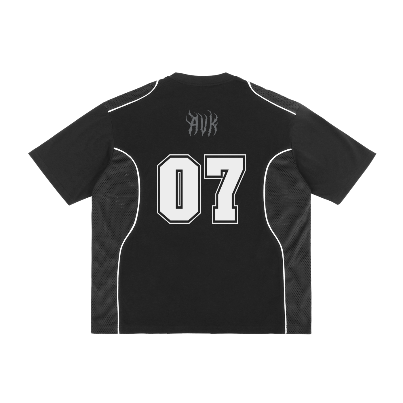 Contrast Piped Panel T-Shirt