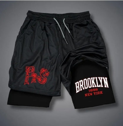 Printed Sports Shorts