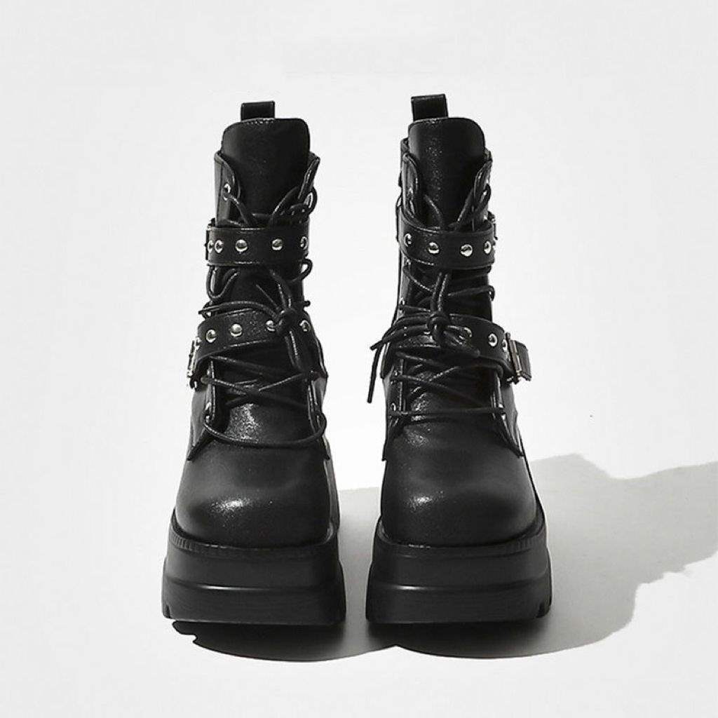 Punk Gothic Height-Increasing Boots