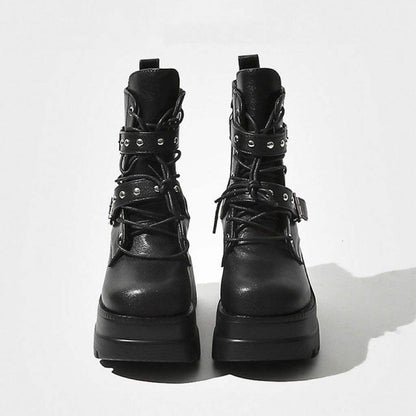 Punk Gothic Height-Increasing Boots