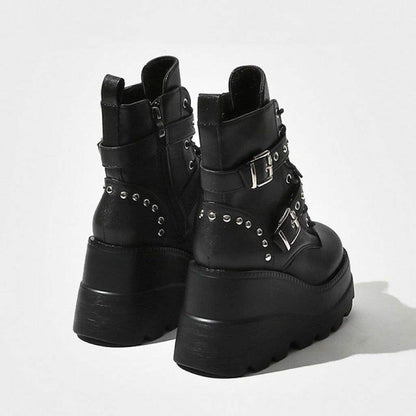 Punk Gothic Height-Increasing Boots