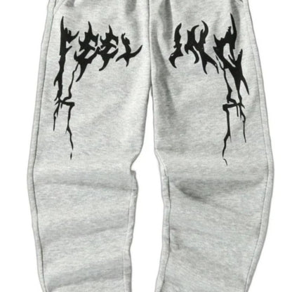 Casual sports 3d sweatpants