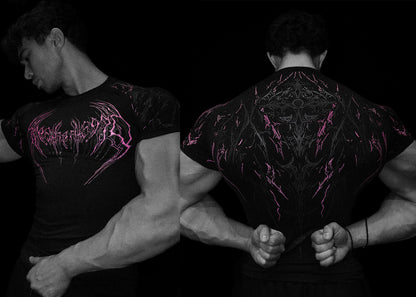 Fitness quick-drying short-sleeved shirt