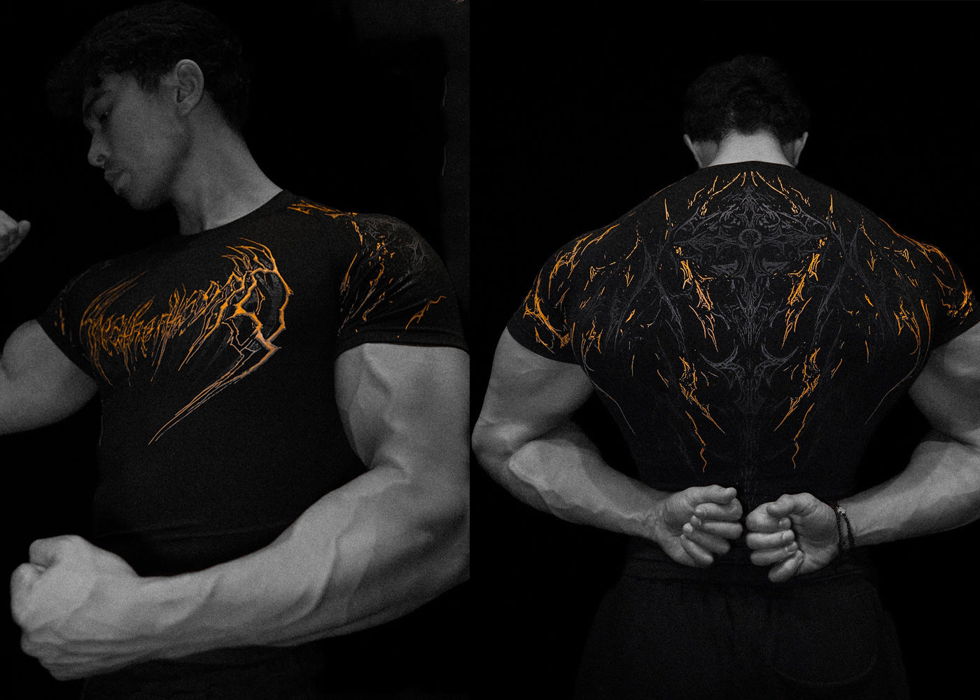 Fitness quick-drying short-sleeved shirt