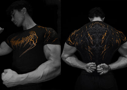 Fitness quick-drying short-sleeved shirt