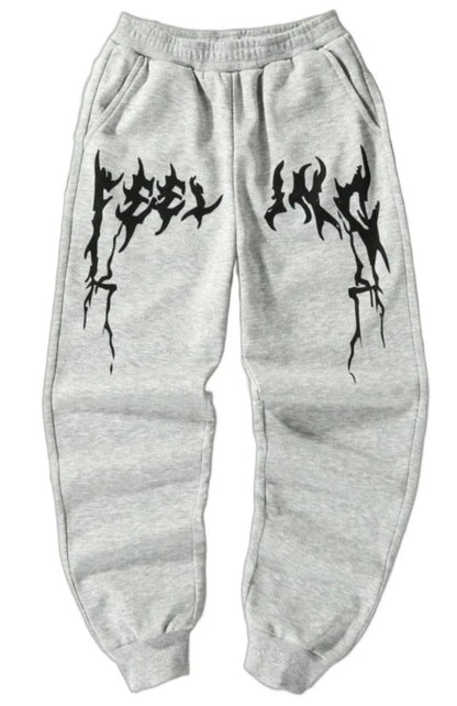 Casual sports 3d sweatpants