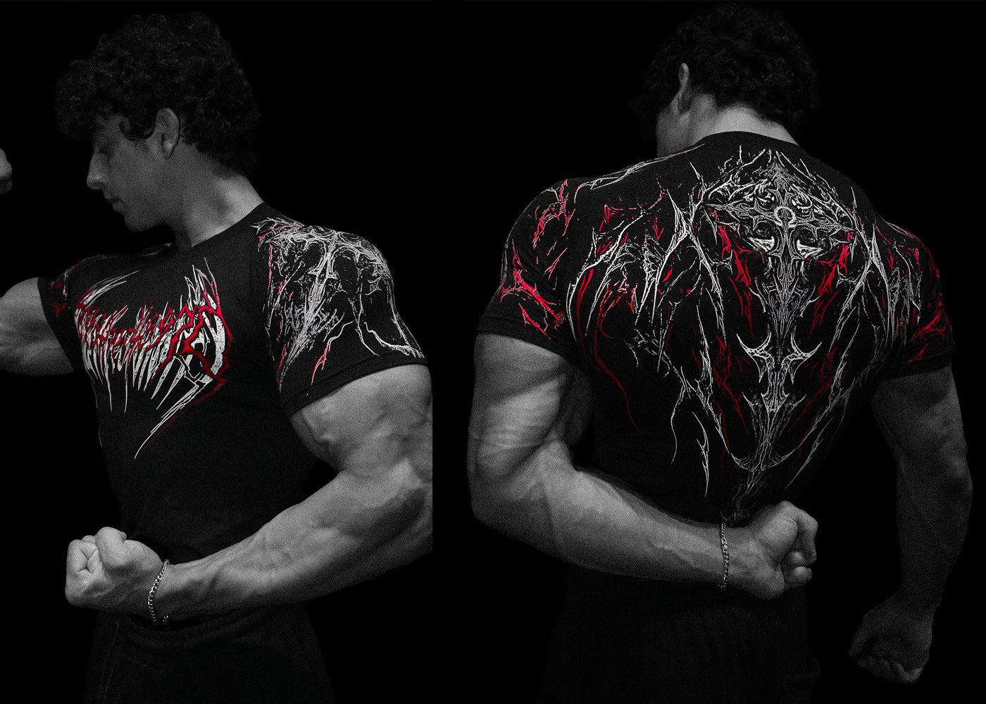 Fitness quick-drying short-sleeved shirt