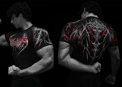 Fitness quick-drying short-sleeved shirt