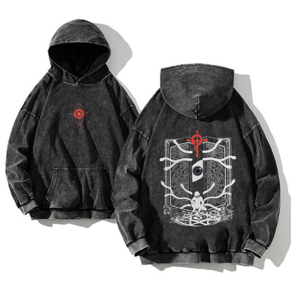 Washed cotton pullover shirt