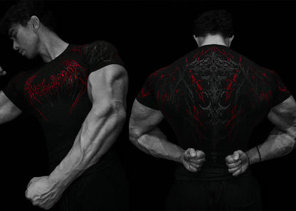 Fitness quick-drying short-sleeved shirt