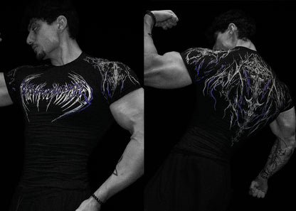 Fitness quick-drying short-sleeved shirt