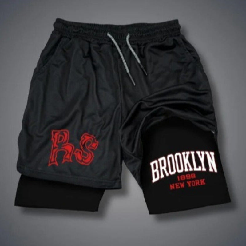 Printed Sports Shorts