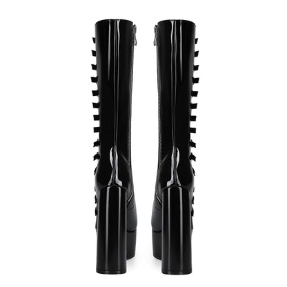 Gothic platform boots