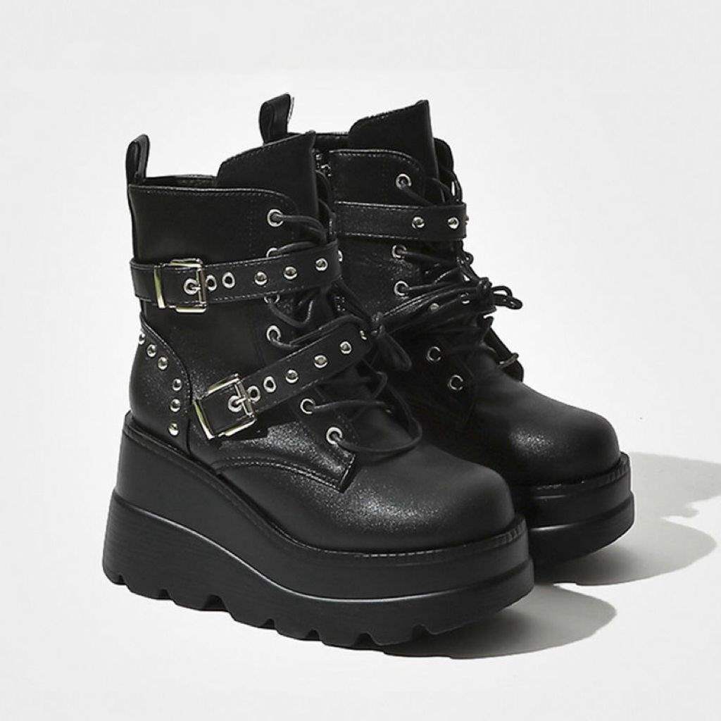 Punk Gothic Height-Increasing Boots