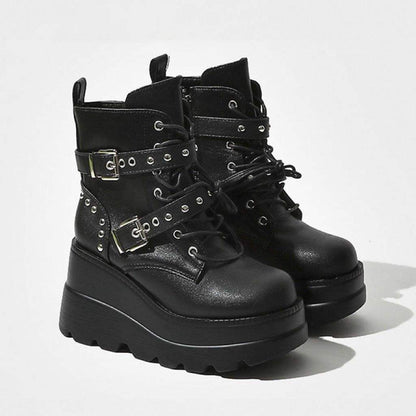 Punk Gothic Height-Increasing Boots