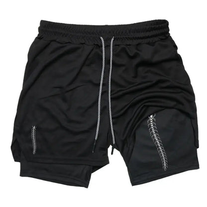 Animated Print Sports Shorts