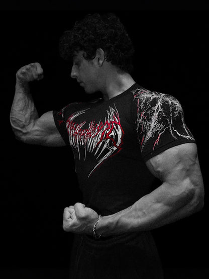 Fitness quick-drying short-sleeved shirt