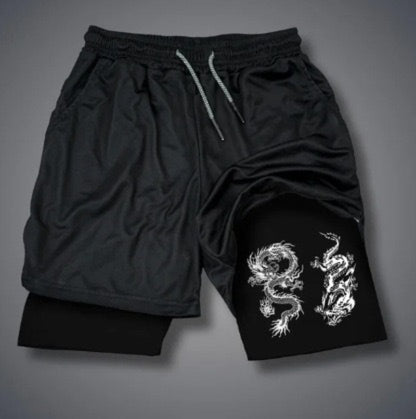 Printed Sports Shorts