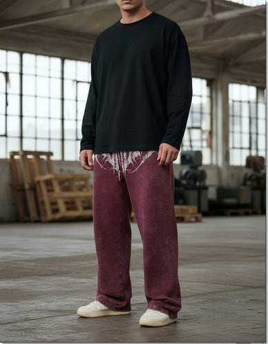 Unisex Straight Cut Casual Sweatpants