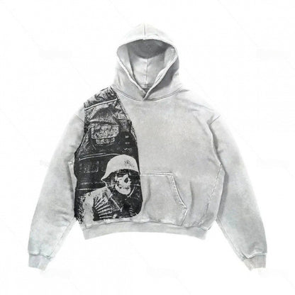 Retro Oversized Hoodie