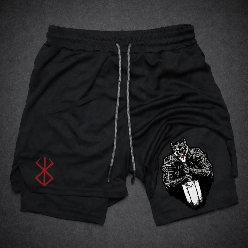 Printed Sports Shorts