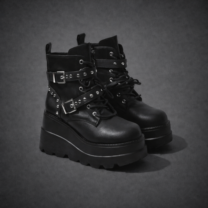 Punk Gothic Height-Increasing Boots